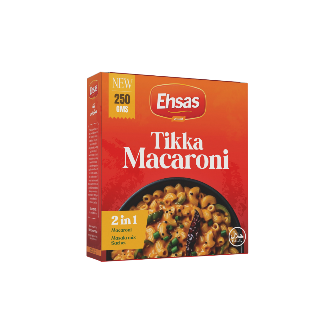 Ehsas tikka macaroni